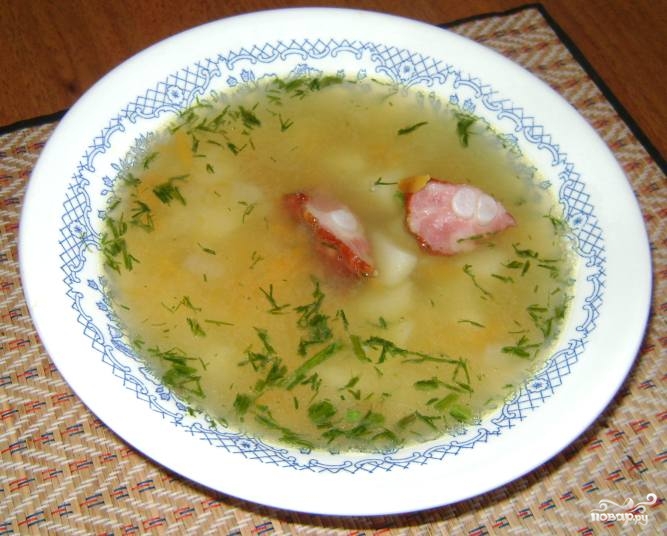 Рецепт Гороховый суп в скороварке