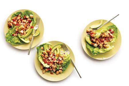 Рецепт Мексиканский салат с креветками