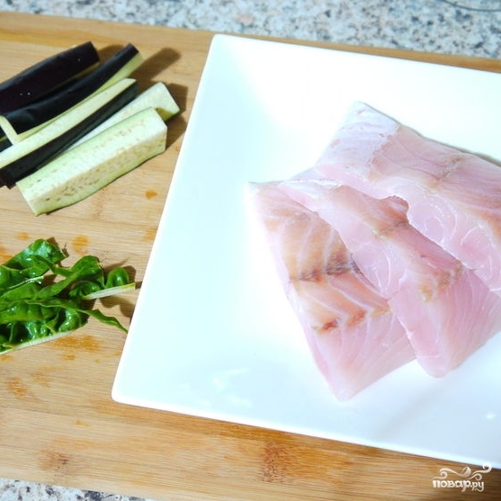 Рецепт Белая рыба в сливочном соусе с анчоусами