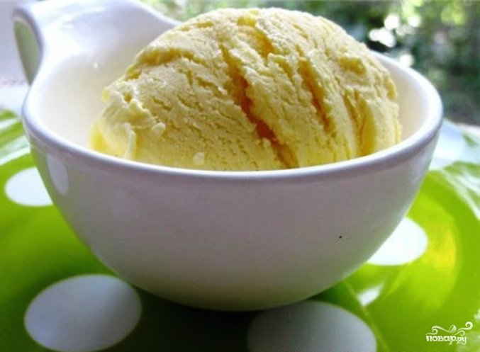 Рецепт Яблочное мороженое