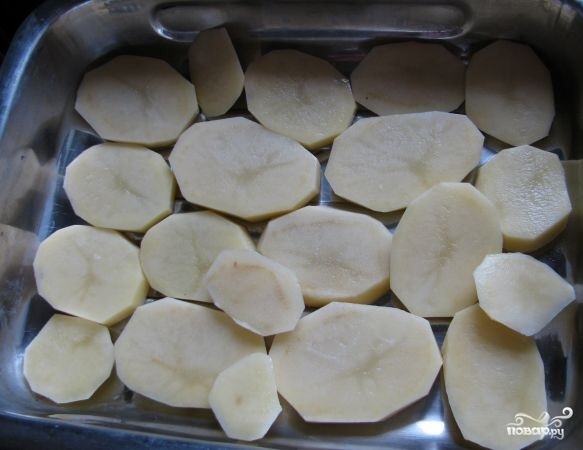 Куриные голени с картофелем