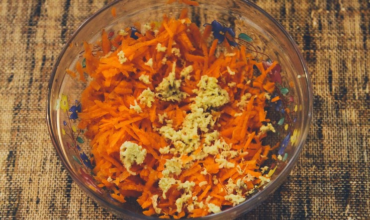 Рецепт Вегетарианский морковный пирог