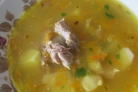 Гороховый суп с бараниной