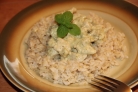 Тушеная куриная грудка в кефире