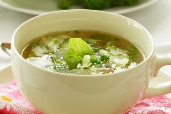Рецепт Капустный суп для похудения