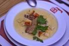 Суп-пюре гороховый с курицей