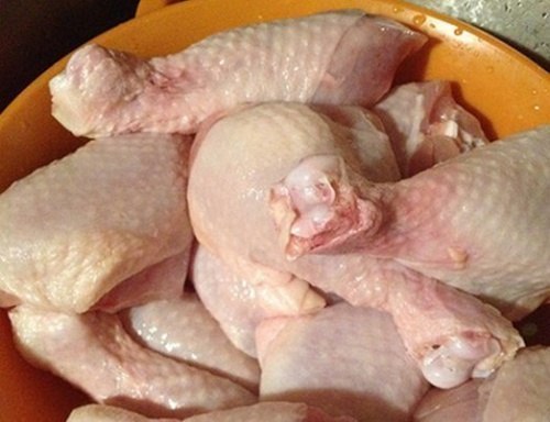 Рецепт Куриные голени в сметанном маринаде