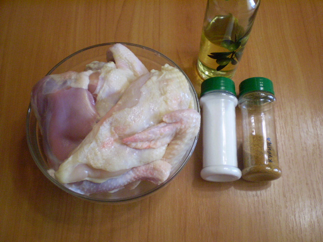 Рецепт Жареная курица кусочками на сковороде