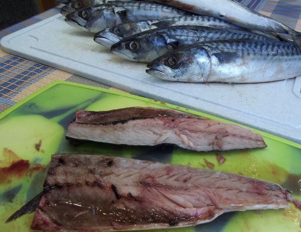 Рецепт Рыба, запеченная на костре
