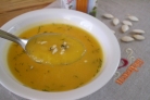 Суп-пюре из тыквы со сливками
