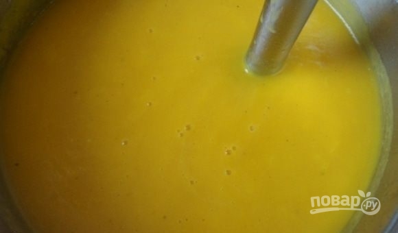 Тыквенный суп с имбирем