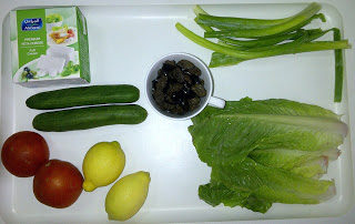 Рецепт Овощной салат с сыром фета