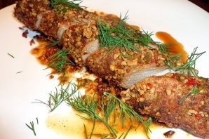 Свиная вырезка, запеченная в фольге