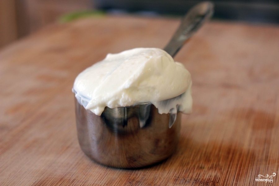 Рецепт Заправка для салата из йогурта