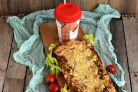 Открытый пирог с картофелем и молоками сельди