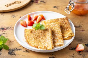 Блины на соевых сливках