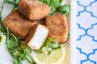 Жареная фета "Саганаки"
