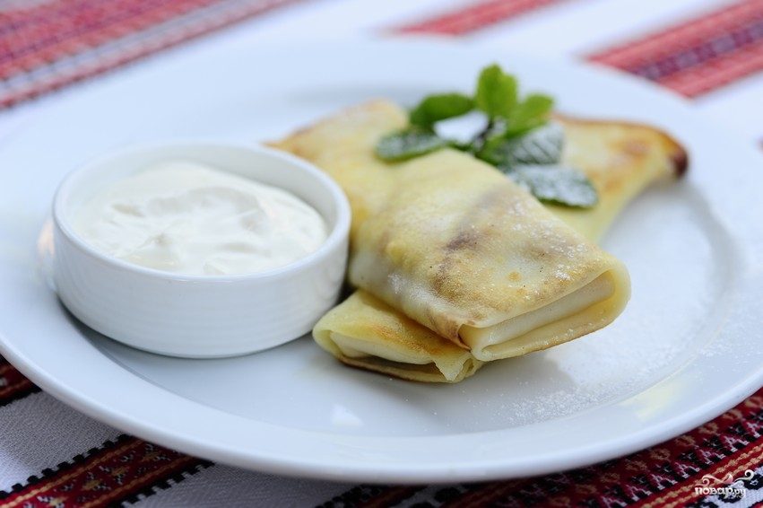 Рецепт Налистники с сыром