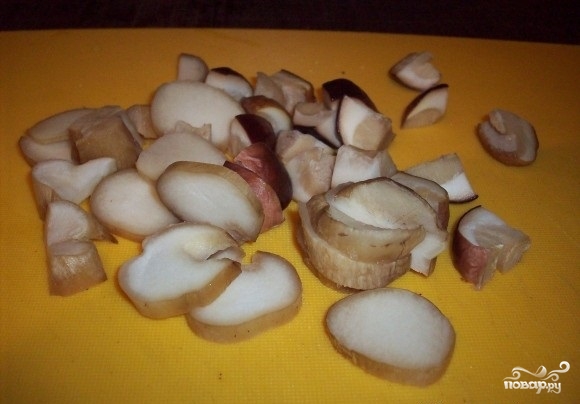 Рецепт Жюльен из кальмаров с грибами
