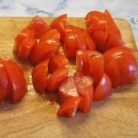 Рецепт Салат с помидорами и сыром