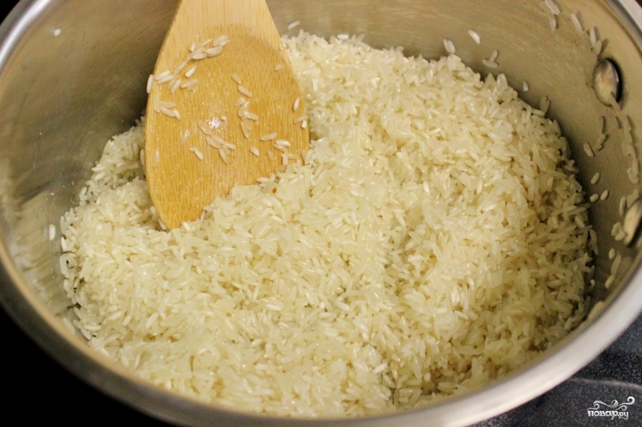 Как приготовить рассыпчатый рис на гарнир в кастрюле круглый рецепт с фото