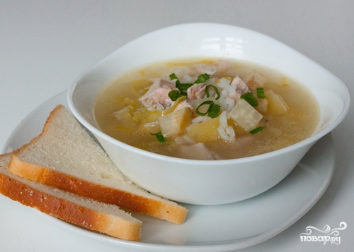 Рецепт Суп из индейки в мультиварке