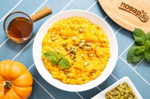 Овсянка с тыквой