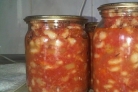 Маринованная фасоль на зиму