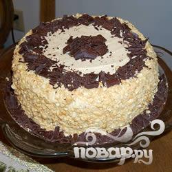 Рецепт Арахисовый шоколадный торт
