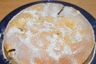 Шарлотка с яблоками без муки