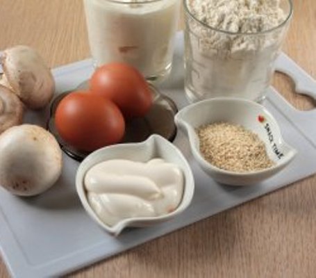 Рецепт Пирог с грибами в мультиварке