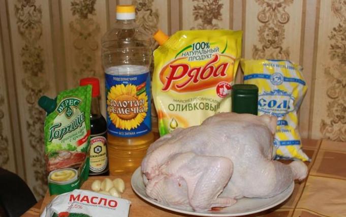 Рецепт Целая курица в мультиварке