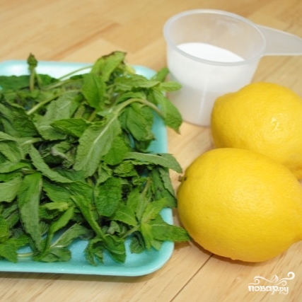 Рецепт Турецкий мятный лимонад