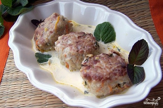 Рецепт Тефтели в сметане