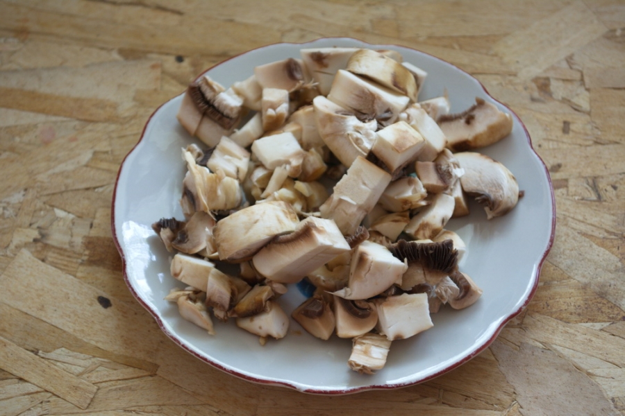 Рецепт Слоеные пирожки с грибами
