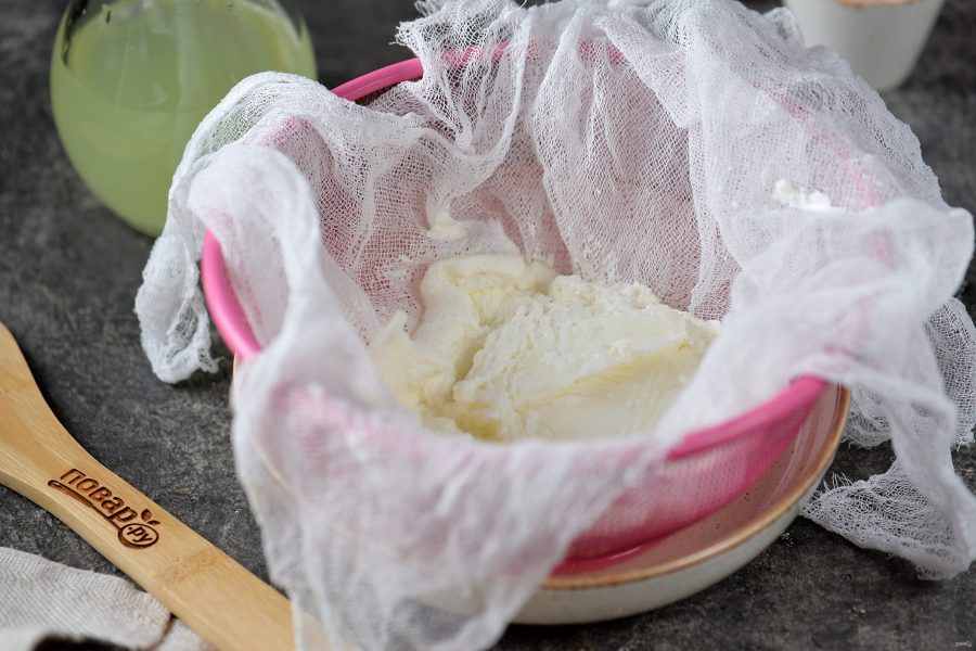 Сыр из кефира в домашних условиях - пошаговый рецепт с фото на Повар.ру