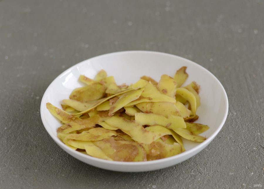Как приготовить чипсы из картофельных очисток