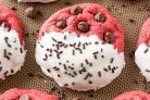 Печенье Красный бархат с белым шоколадом