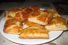 Пирог с брюшками лосося
