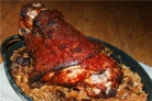 Мясо с капустой в духовке