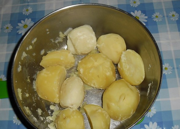 Рецепт Картошка с кефиром