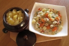 Рыба с картошкой в горшочке
