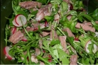 Мясной салат из говядины