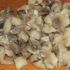 Рецепт Картофельные блины с грибами