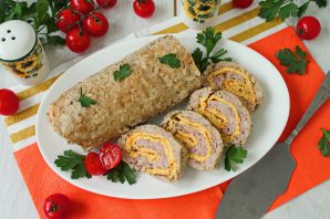 Рулет из фарша