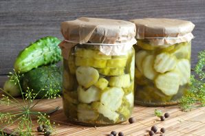 Маринованные огурцы по-фински