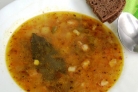Суп с копченым мясом