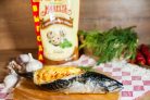Скумбрия запеченная с грибами и овощами