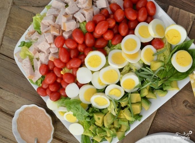 Рецепт Салат "Светофор"