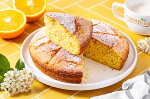 "Манник" на апельсиновом соке (постный)